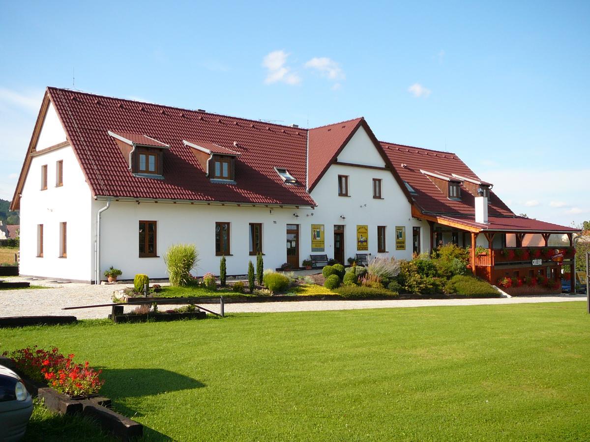 Penzion Praktik Krumlov Přísečná Esterno foto